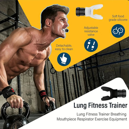 Abdominal Breathing Trainer – Verstellbarer Widerstand für Lungentraining - SuprimeGains