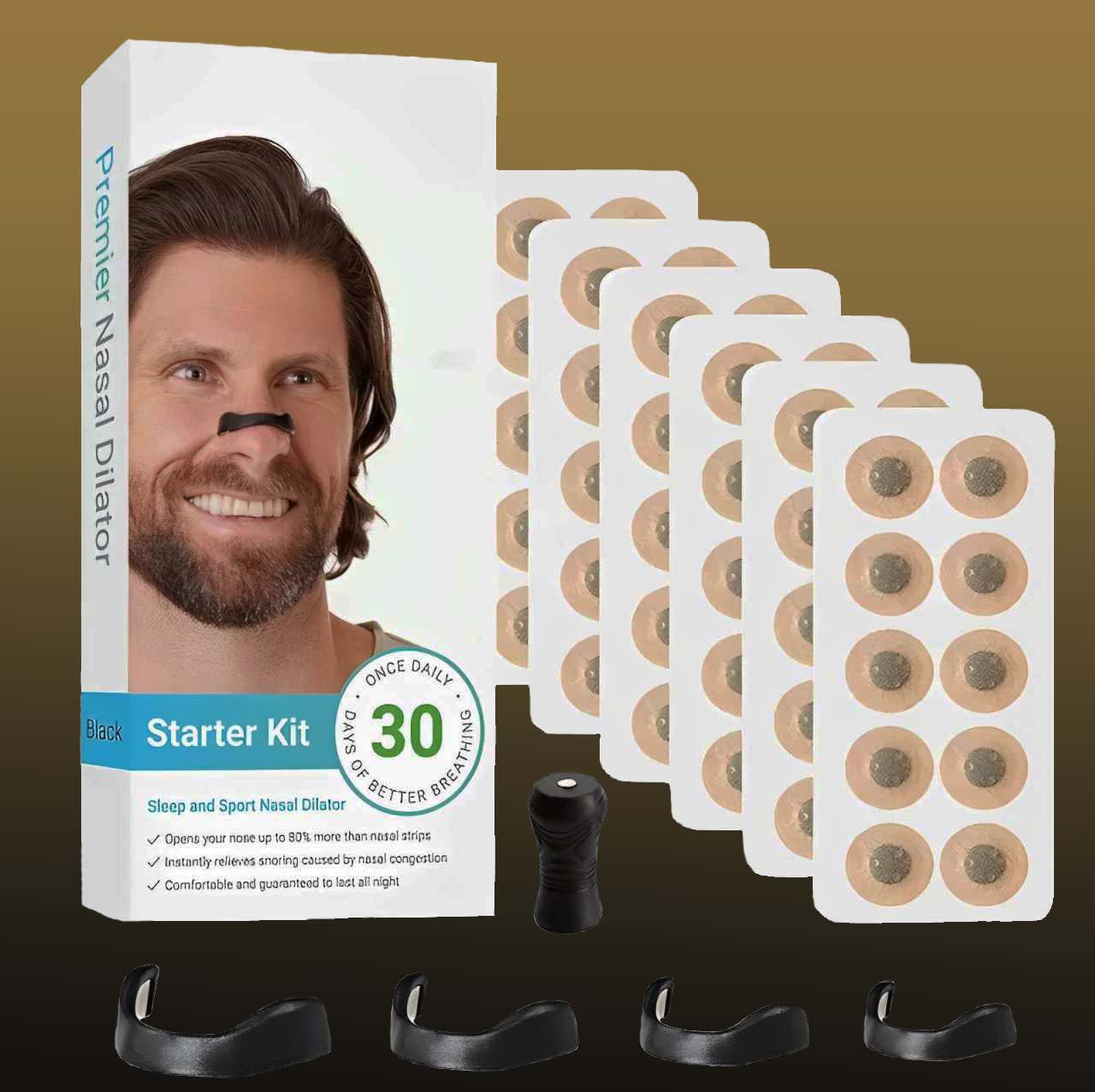 Magnetic-Nasal Strips